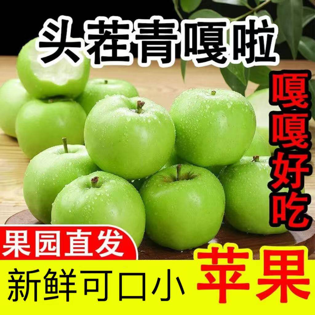 山西青苹果9斤新鲜水果当