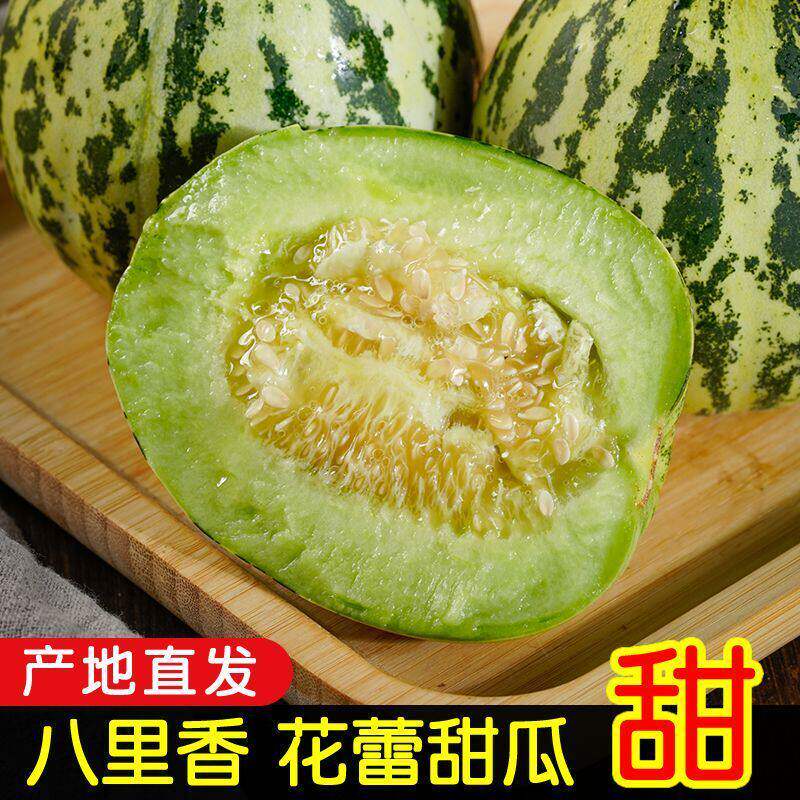 甜瓜新鲜水果香瓜冰糖心花美人甜瓜蜜罐脆瓜清凉一夏