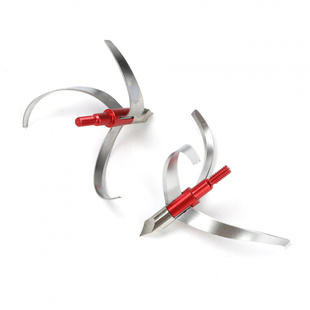 红斩首箭头 不锈钢靶头弓箭射箭配件铝座螺纹箭杆头