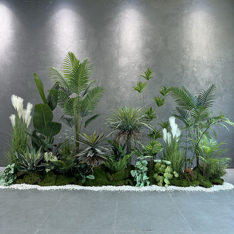 室内仿真植物假绿植装饰造景组合