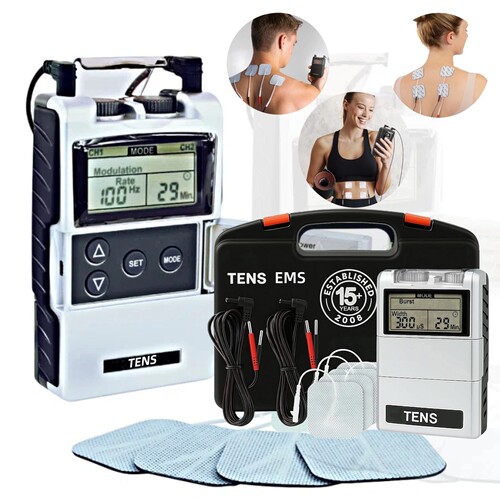EMS低频脉冲TENS 7000运动肌肉刺激Muscle Stimulator按摩理疗器