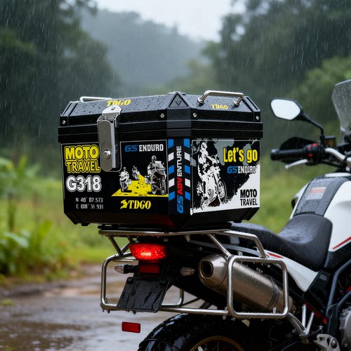 摩托车尾箱通用可拆卸铝合金