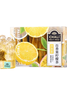 chali蜜桃乌龙百香果柠檬冷泡茶
