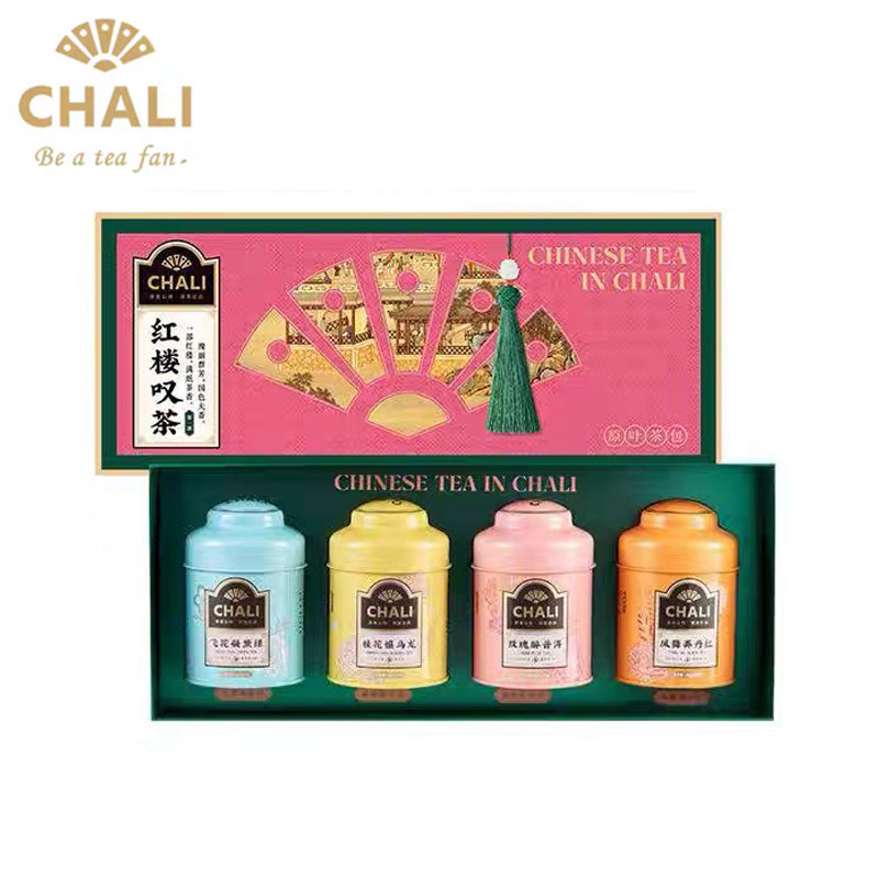 CHALI茶里红楼叹茶礼盒玫瑰普洱桂花乌龙正山小种袋泡茶花草茶
