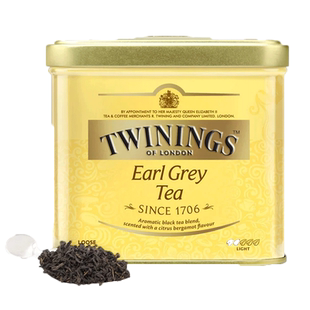 英国川宁Twinings豪门格雷伯爵红茶500g进口茶叶罐装烘焙奶茶专用
