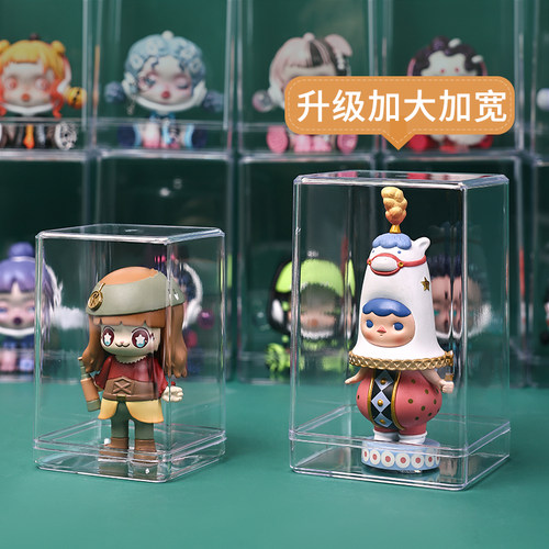 单个盲盒透明收纳展示盒