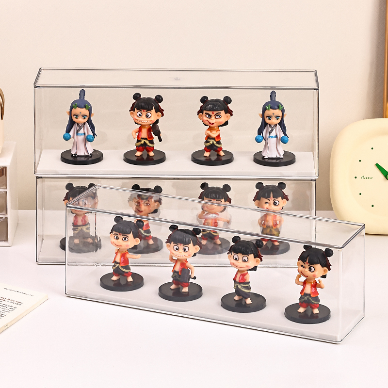 哪吒摆件手办展示盒盲盒展示柜