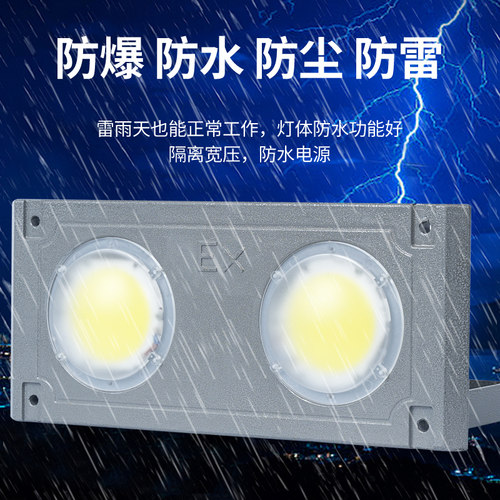led防爆隧道灯220V低压36V24V48伏110v127v厂房工业仓库专用照明