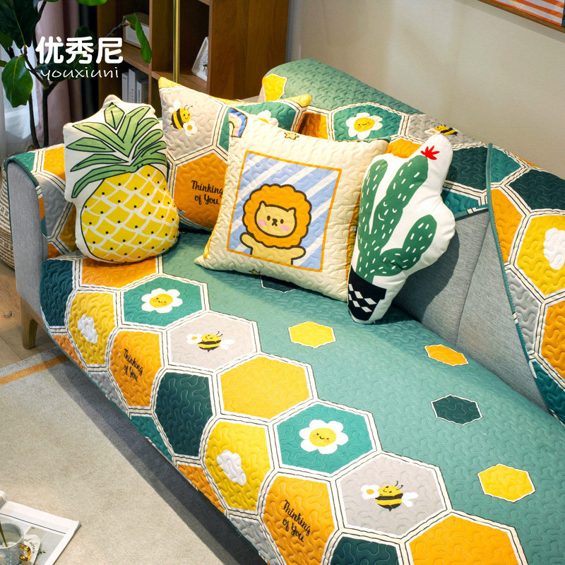 Sofa cushion Four seasons currency new pattern pure cotton Cotton Fabric art Simplicity modern summer Cushion non-slip Gabionin the Home Fabric , Cushion/Cushion/Sofa cushion , Sofa cushion  category - from Buy2taobao.com to provide professional Taobao agent buy service