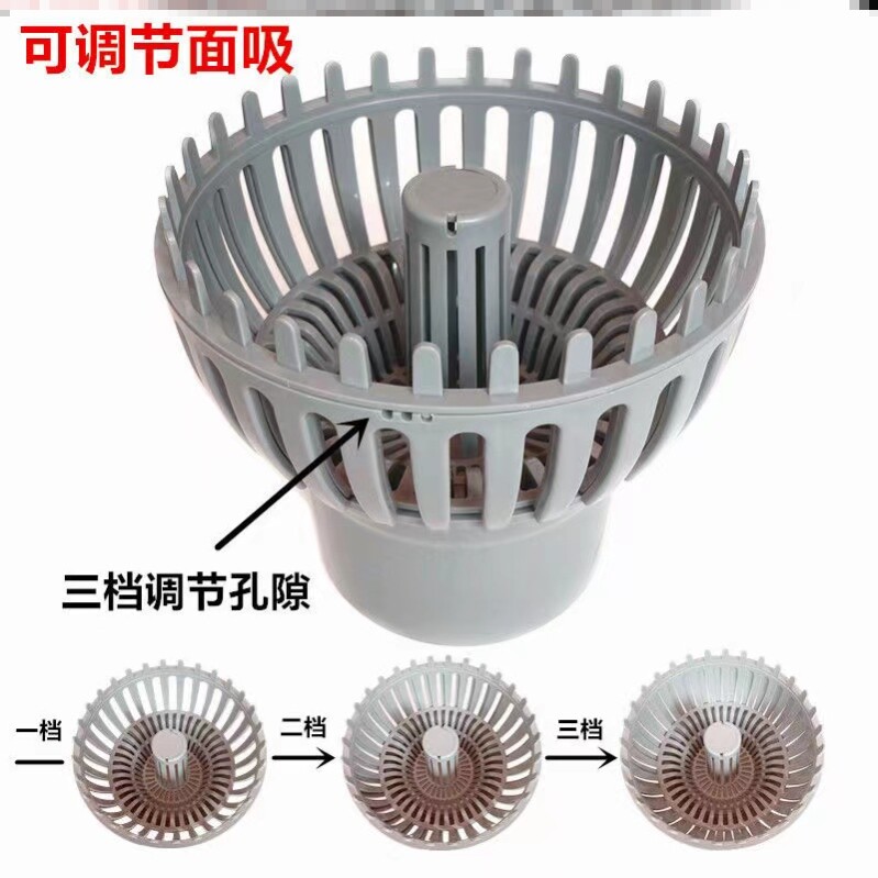 鱼缸水哑巴改装配件新款降噪神器底滤上滤增氧泵出水口下水口消音