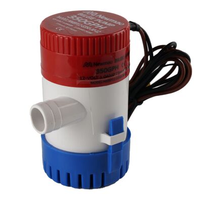 厦门船用游艇直流小型潜水泵12V350GPH舱底泵抽水排水泵电动水泵