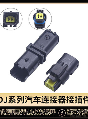 2P 适用于标致雪铁龙变速箱水温传感器插头DJ7027A-1.5-11/21公母