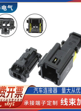 国产 2p护套汽车改装插头防水连接器插件DJ7027AY-1.5-11