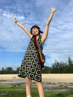 百搭H型针织钩花吊带测试推荐