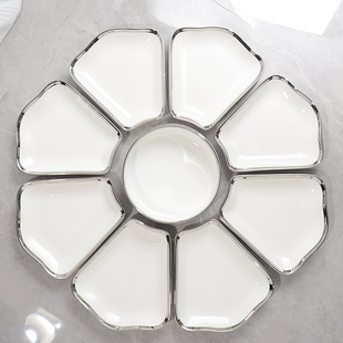 迈卡伦 年夜饭聚会餐具北欧风团圆组合拼盘碗碟陶瓷菜盘乔迁送礼