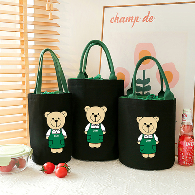 圆形保温桶轩时力加厚铝箔饭盒袋