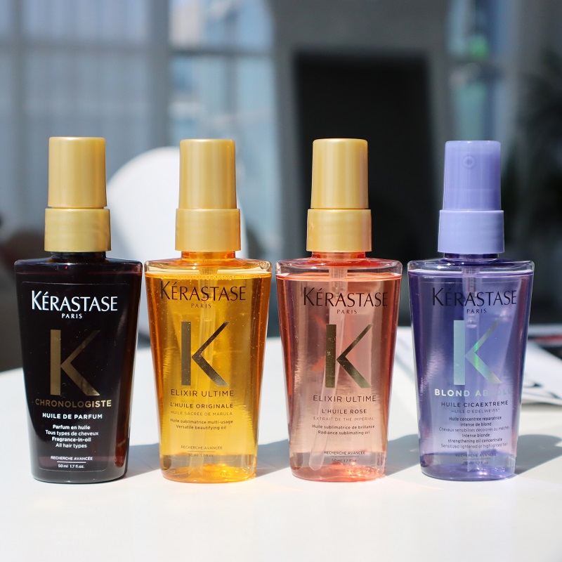 卡诗护发精油黑钻鱼子酱50ml中小样玫瑰亮泽极光梦幻香氛金油