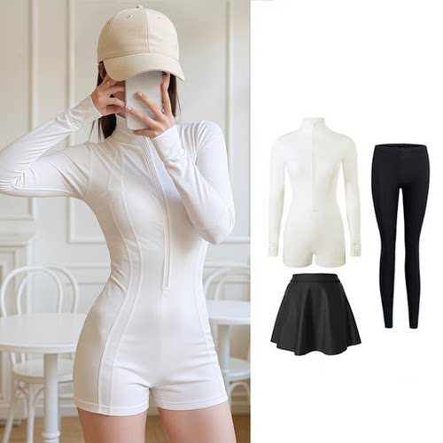 专业防晒速干冲浪连体潜水服游泳