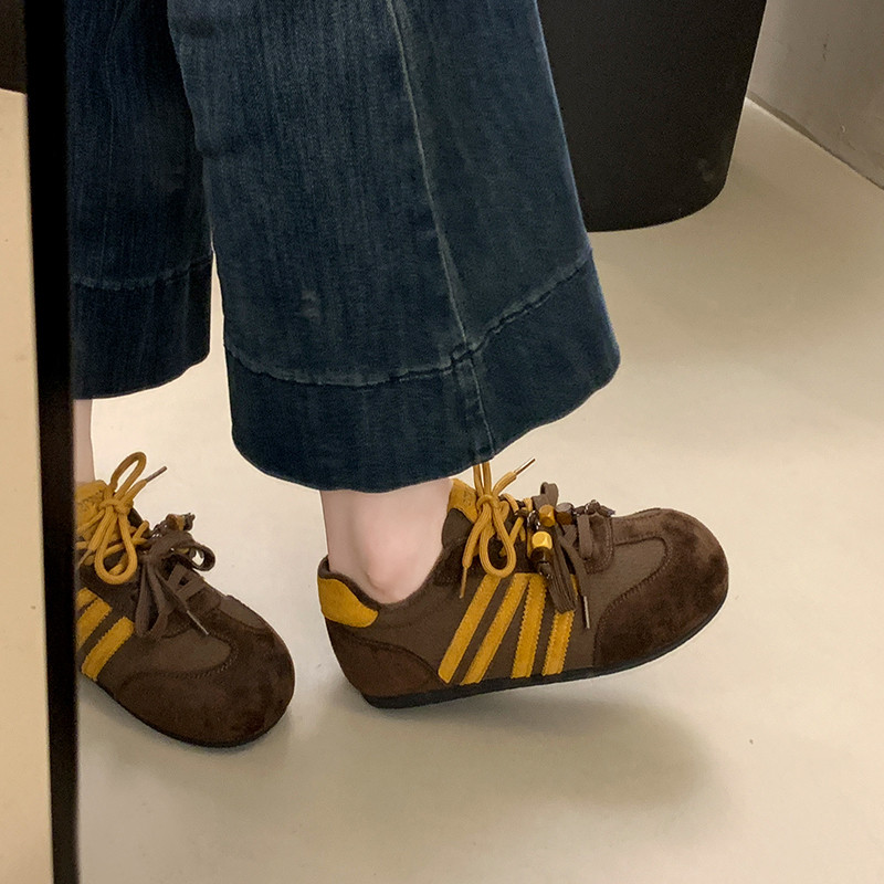 厚底德训鞋女鞋子2026新款春秋季加绒板鞋百搭运动休闲二鞋0125w,女鞋,时尚休闲鞋,淘宝优惠券,粉丝福利购,淘宝优惠卷