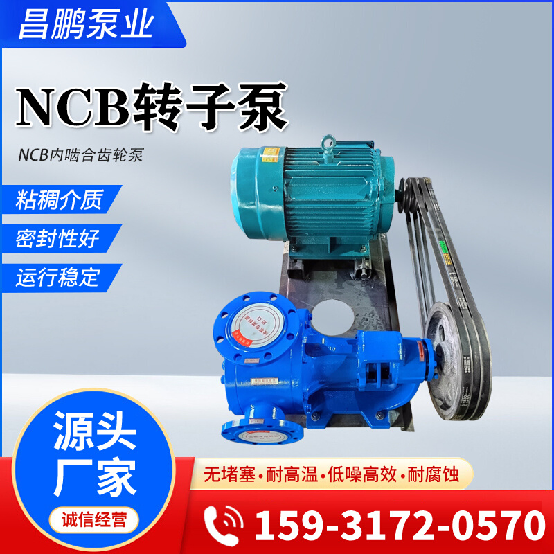NCB8/0.5高粘度转子泵糖稀沥青泵内啮合齿轮泵稠油泵内啮合齿轮泵
