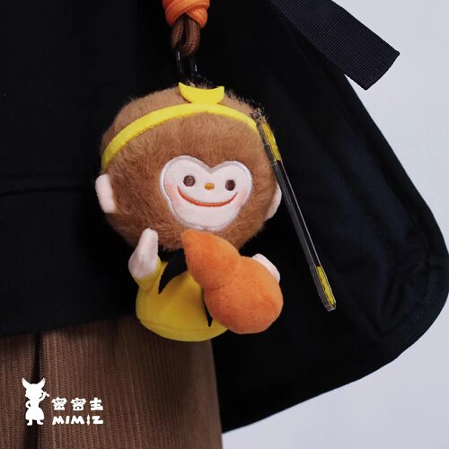 密密主文创猴子悟空毛绒挂件