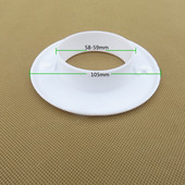 墙洞铜管护套 护口圈 护圈装 空调管护套圈 饰盖 空调孔堵头堵圈60