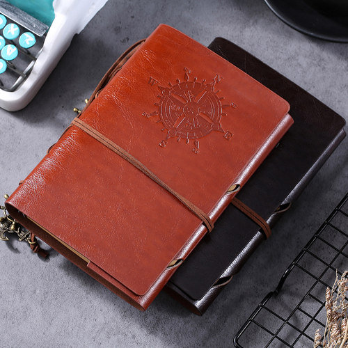 TN手账本复古活页本旅行日记