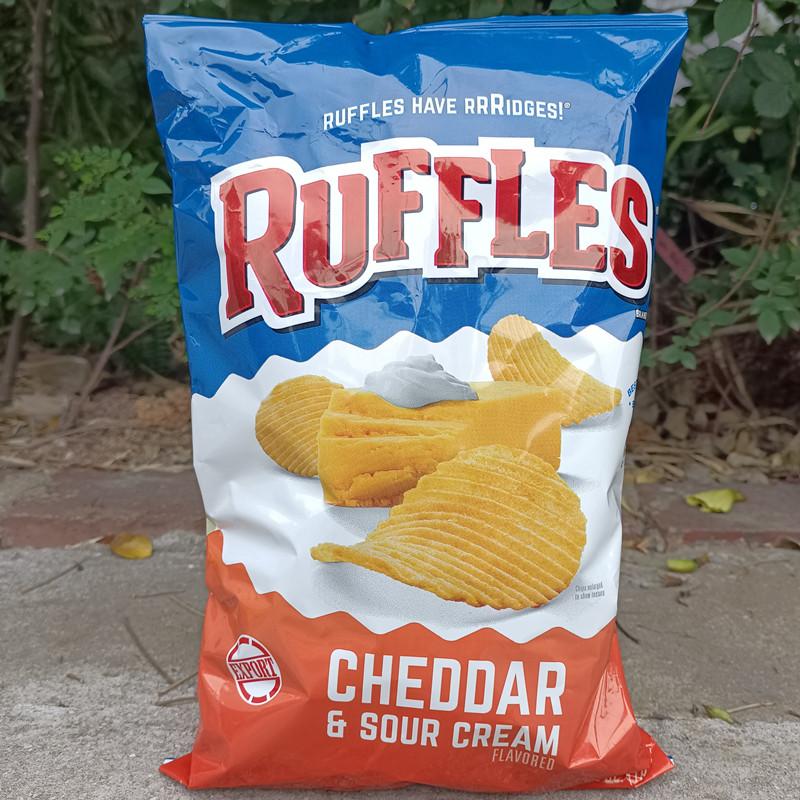 Ruffles车打芝士味土豆片