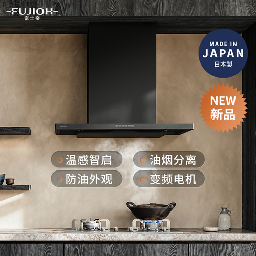 日本富士帝进口抽吸油烟机家用油烟分离机CXW-218-CL3