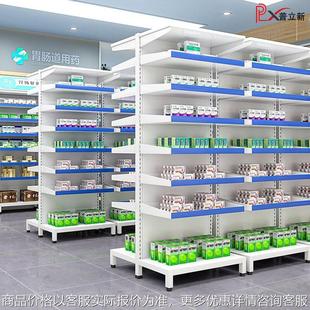 西药架医院药房诊所药架药品摆放架开放式药柜处置台多层储物架
