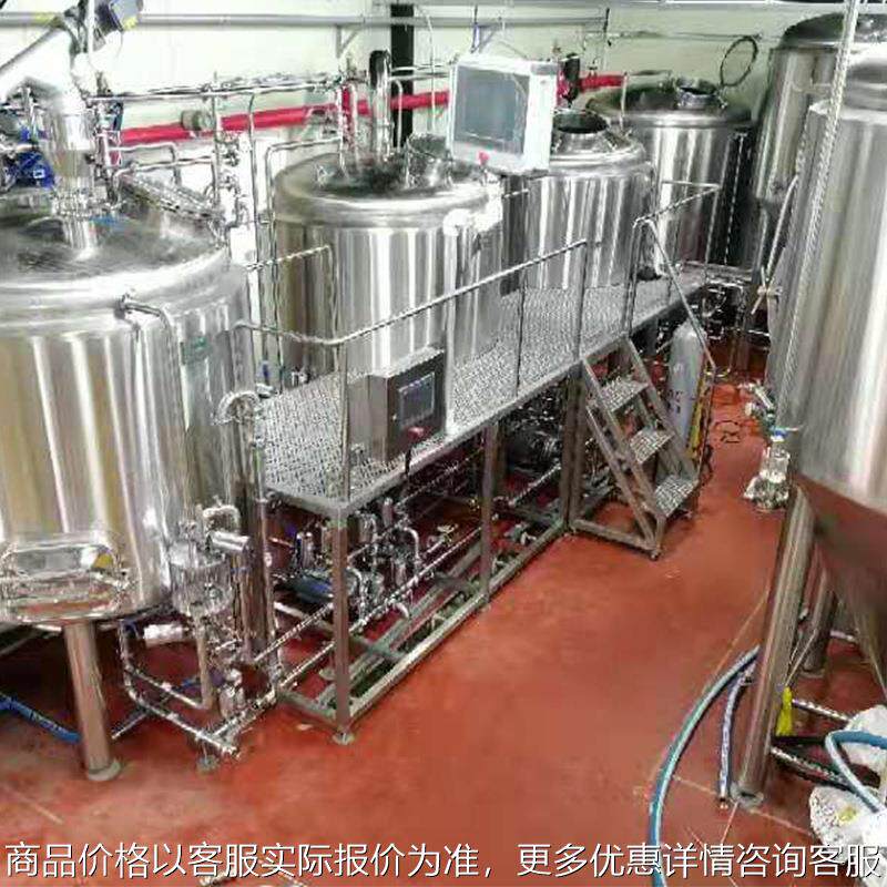 济南正麦 1500l糖化系统 自酿啤酒机 精酿酿酒设备 糖化罐