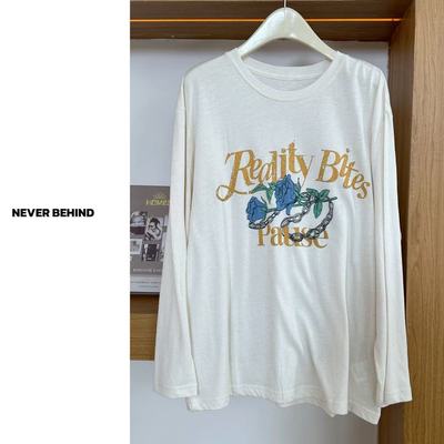 复古印花长袖JEHFJHFJFV