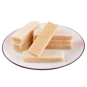 网红无加蔗糖山药威化饼干休闲零食小吃充饥茶点心代早餐整箱