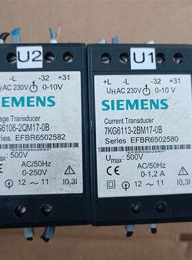 西门子测量变换器 7KG6113-2BM17-0B,7KG6(请询价)