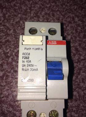 德国进口拆机ABBP40A电磁式漏电开关德(请询价)
