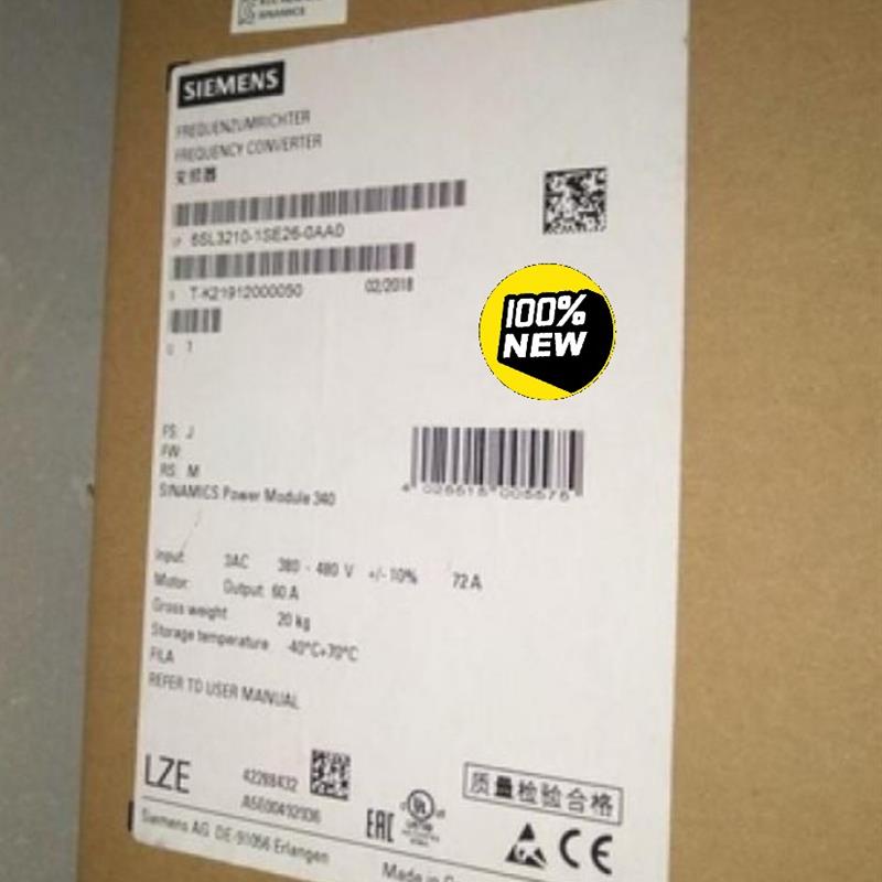 6SL3210-1SE26-0AA0西门子S120 变频(请询价)