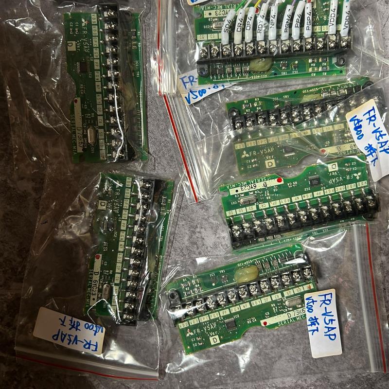 三菱变频器V520 PG卡 FR-V5AP,拆机 包好议价购(请询价)