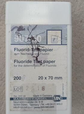 MN 90750氟离子检测试纸,德国,成色如图,痛快包邮(请询价)