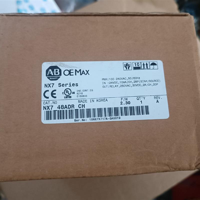 AB罗克韦尔NX7-48ADR-CH有1只,未拆(请询价)