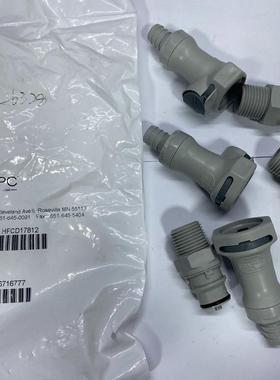 美国CPC快速接头 HFCD17812 公母两端 带阀 3套(请询价)