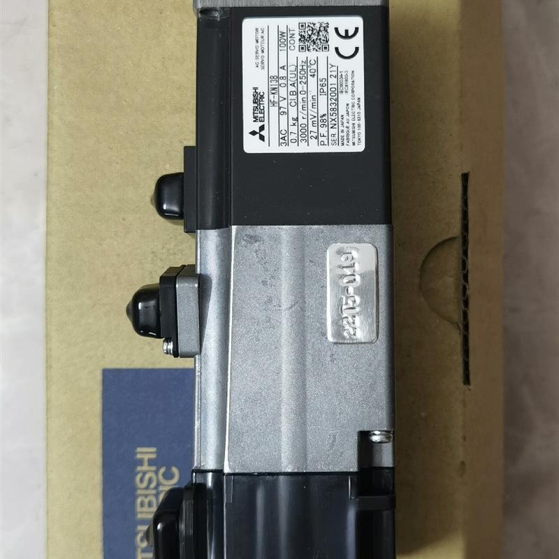 三菱伺服电机HF-KN13B,成色95成新,图片是实物拍摄,(请询价)