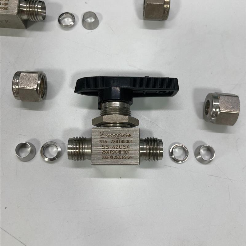 Swagelok 世伟洛克 SS-42GS4 不锈钢手动球阀(请询价)
