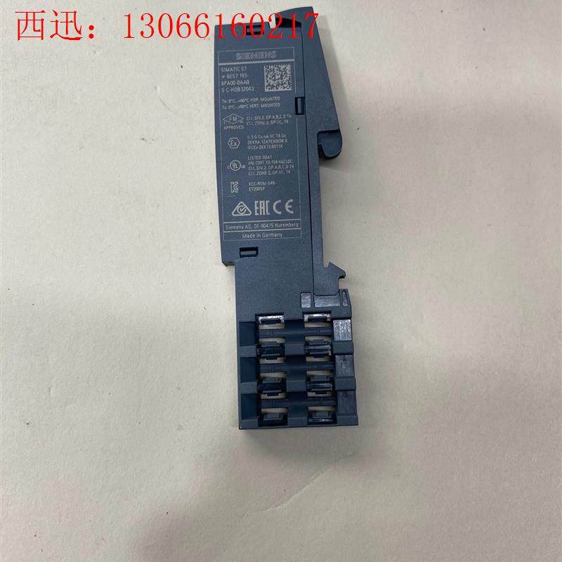 西门子可编程控制器模块,型号6ES7193-6PA00-0A(请询价)