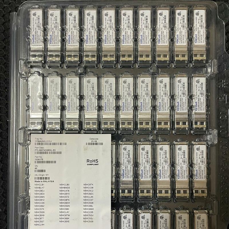 Finisar FTLX8574D3BCL 万兆多模光(请询价)