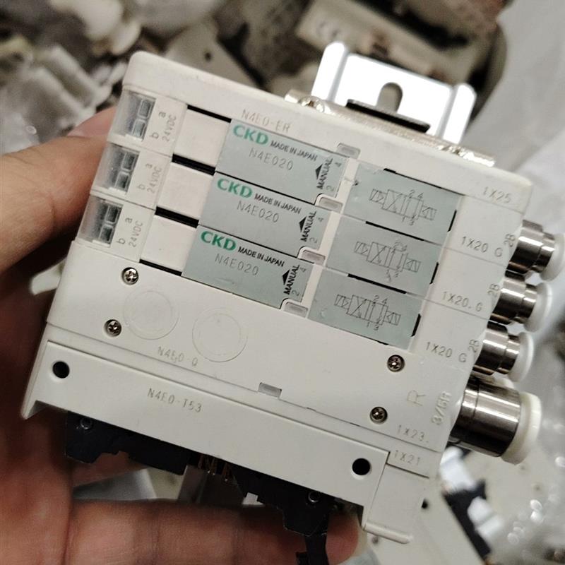 CKD电磁阀N4E020,N4E0-T53,安装支架拆机(请询价)