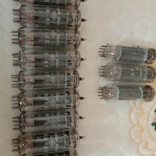 进口6R-A2,6R-A3,6R-A5电子管。(请询价)