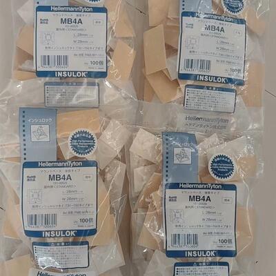 HellermannTyton MB4A固定座,乳白色,日本(请询价)
