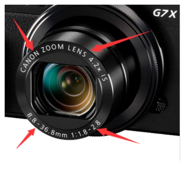 适用 佳能G7X G9X 镜头前圈 参数圈 成色佳 相机维修配件