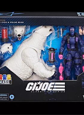 孩之宝 GIJOE 特种部队 161 面具人北极熊套装 6寸可动人偶模型