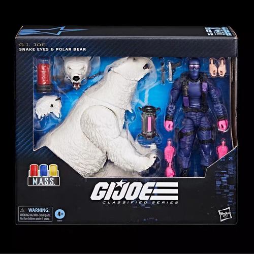 孩之宝 GIJOE 特种部队 161 面具人北极熊套装 6寸可动人偶模型